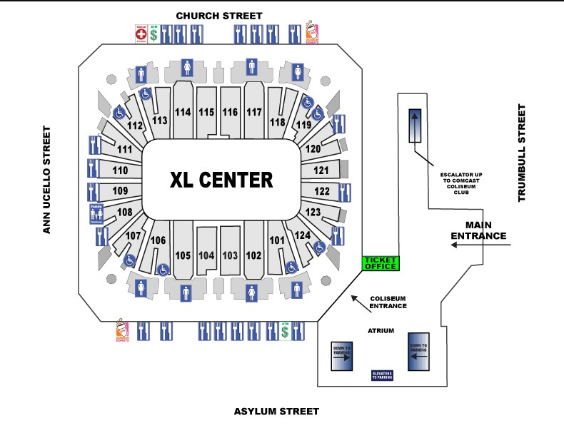 Xl Center Seating Chart Hockey