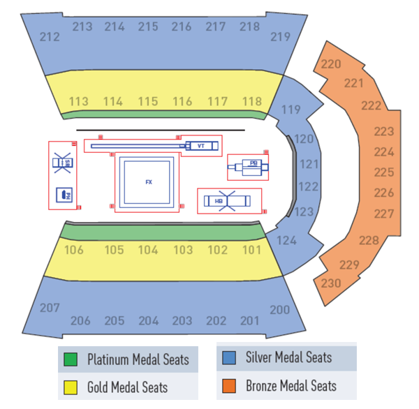 Xl Seating Chart