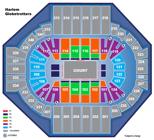 Xl Center Seating Chart