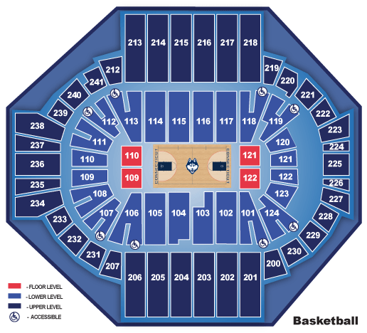Xl Center Seating Map Rows | Elcho Table