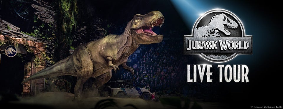 Jurassic World Live at the XL Center on November 3-5