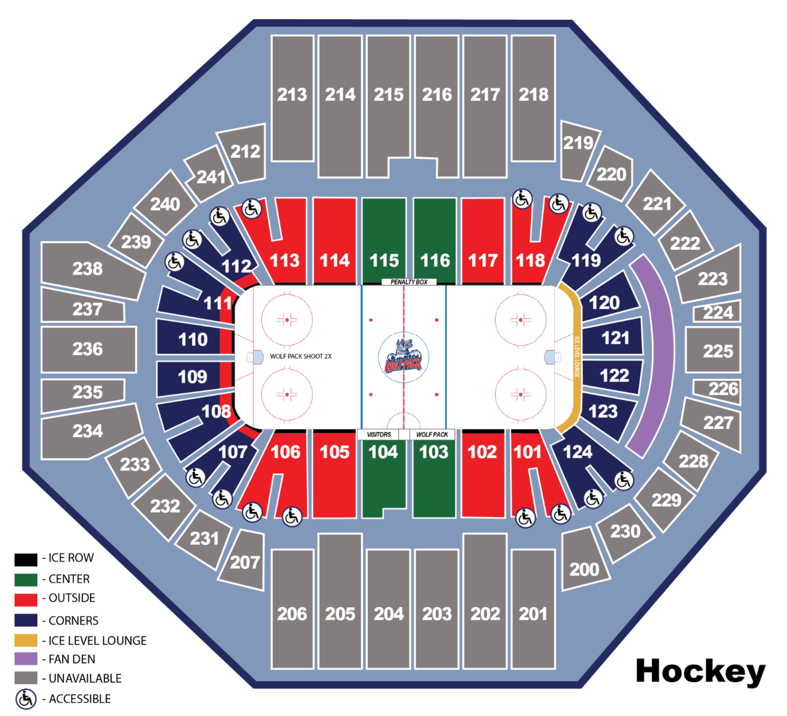 Enterprise Center Seating Chart & Map