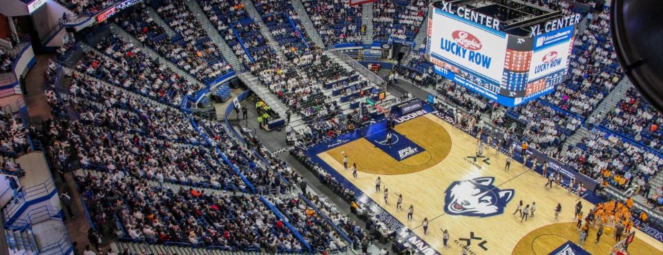 Uconn Women S Basketball Vs Villanova Xl Center