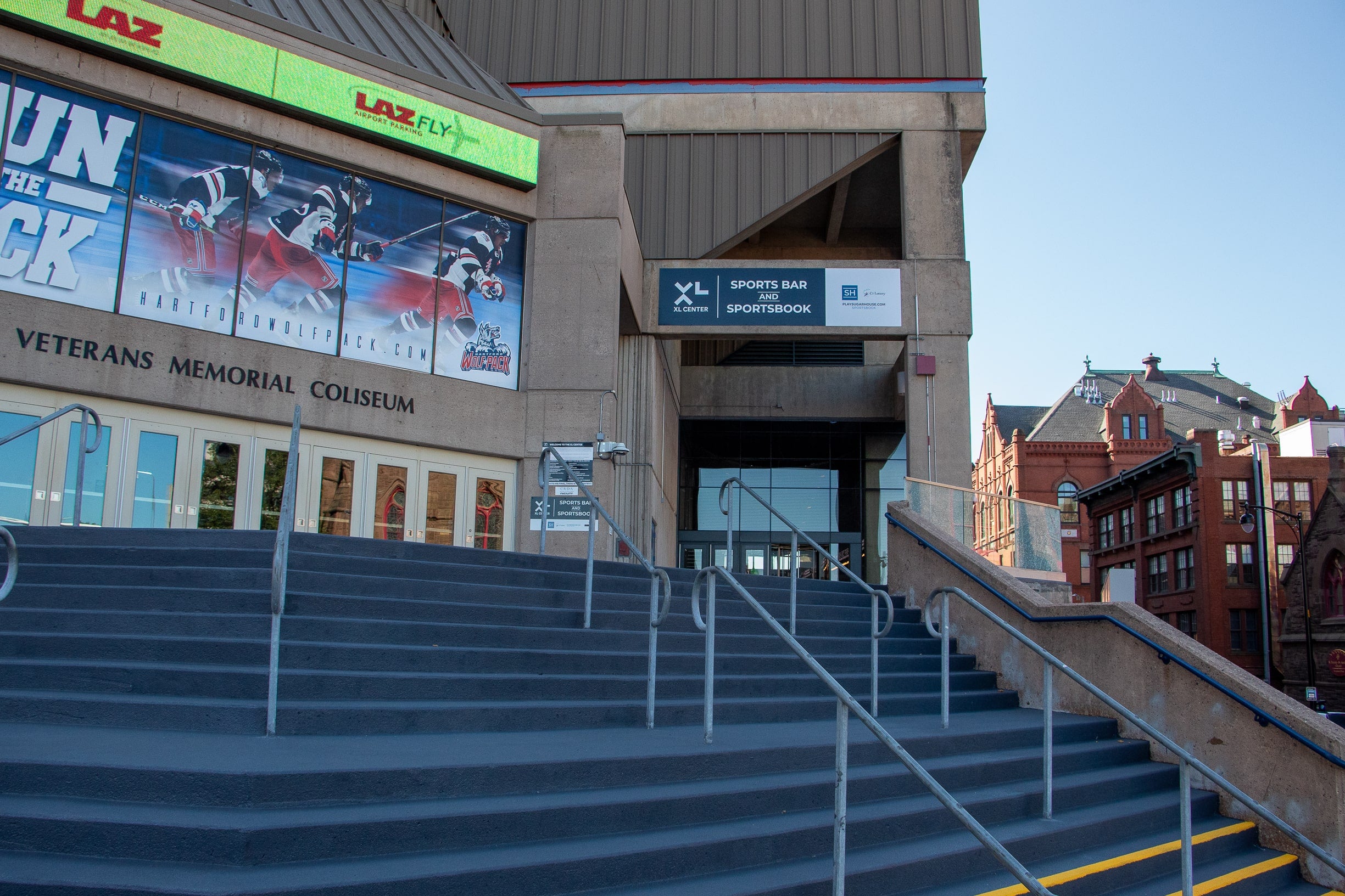 XL Center Sportsbook Entrance