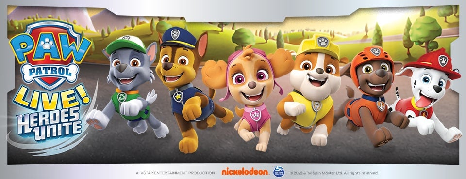 PAW Patrol Live! Heroes Unite Show Details, Characters, & More!