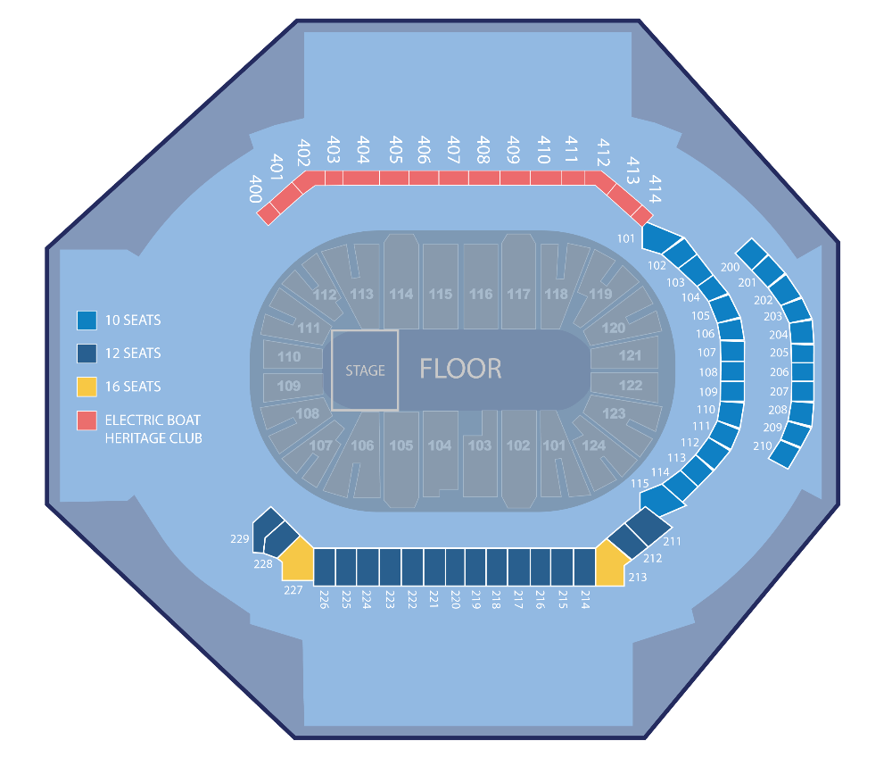 Seat Locator  Enterprise Center