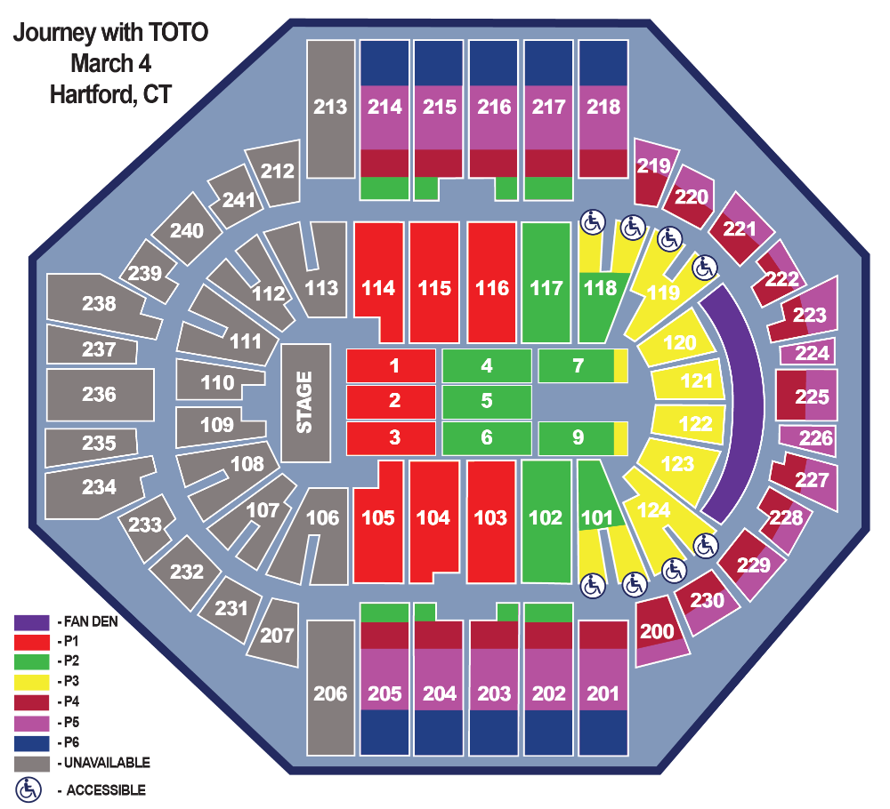 Journey Freedom Tour Xl Center