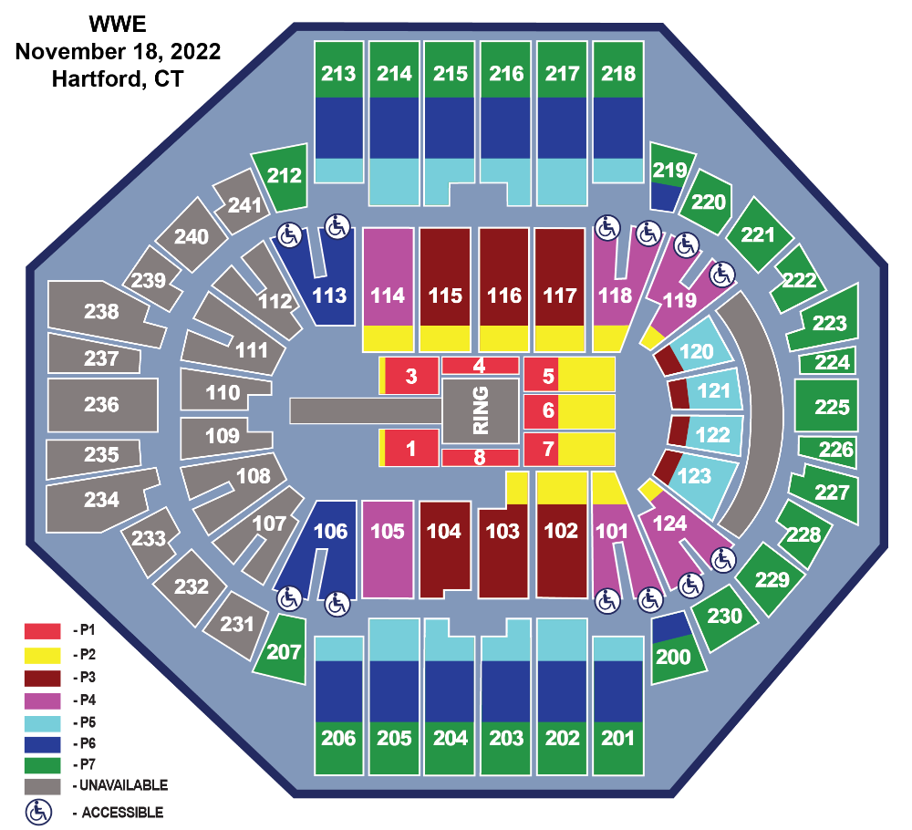 Wwe Presents Friday Night Smackdown Wwehartford Xl Center